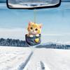 Cute Cartoon Animal Acrylic Hanging Decoration For Stylish Home And Car Decor