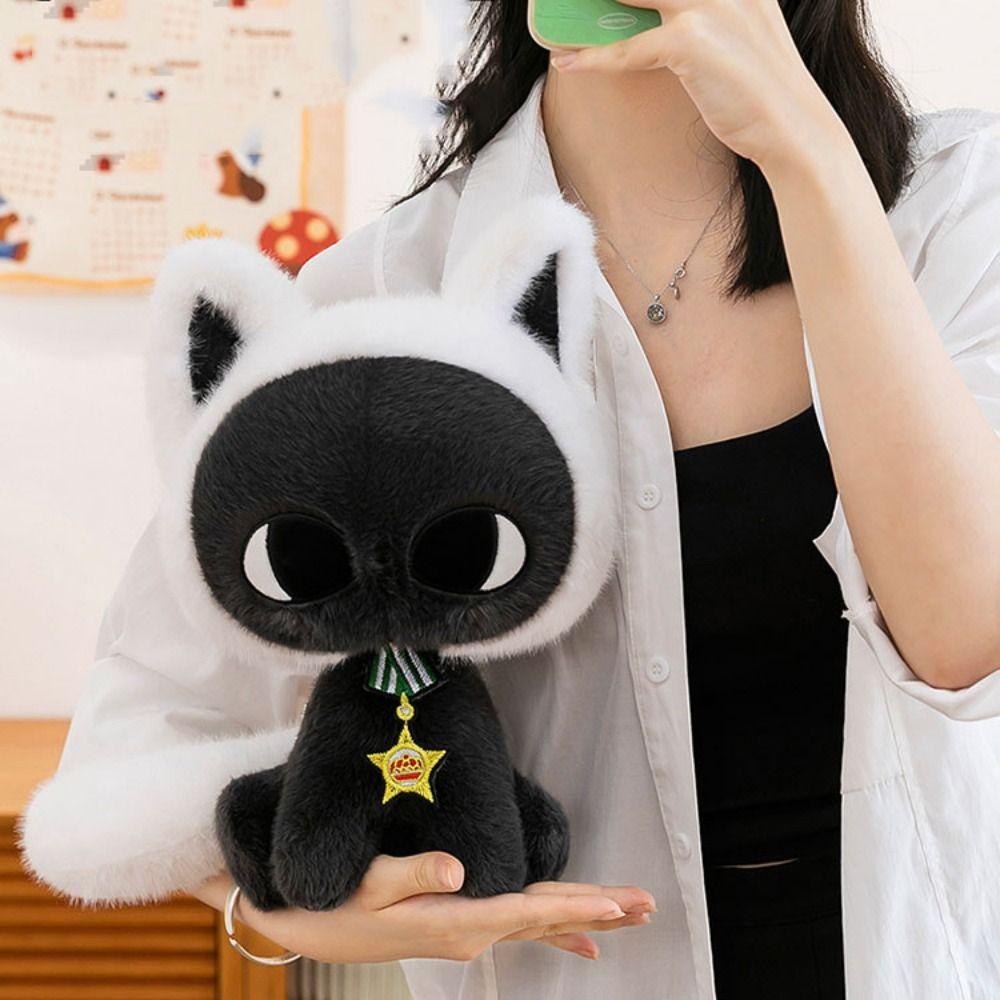 Soft Cat Plush Toy PP Cotton Cat Plush Doll Sofa Pillow Cat Stuffed Toys  Birthday Christmas