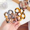 Headwear Acetate Hair Clip Hairpin Hair Grab Creative Hollow Flower  Hair Claws  Streetwear