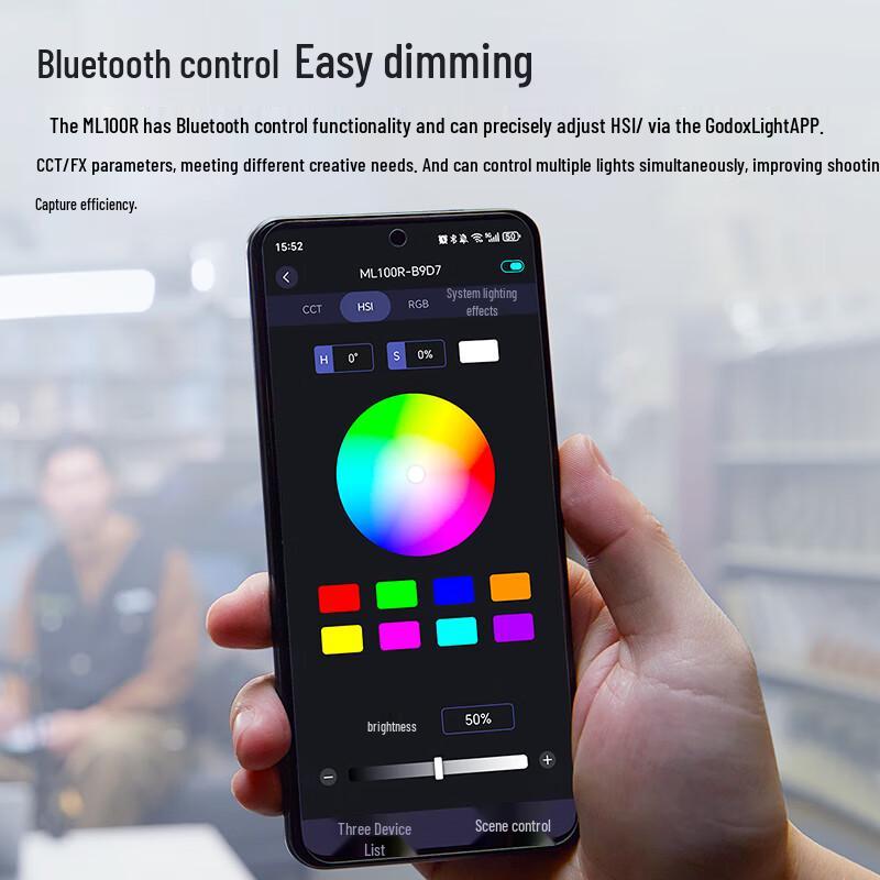 Godox ML100R Full-Color Portable LED Video Light