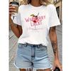 Europäische Größen Boozy Style Wildberry Lillet - T-Shirt mit thematischem Aufdruck