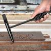 A High- Welding Hammer with a Spring Handle, Designed for Welders to Remove Rust, Used As a Slag Hammer for Metalworking And Processing Equipment