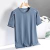 Men's Summer Ice Silk Quick-Dry Loose Fit T-Shirt - Breathable & High Elastic Short Sleeve