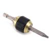 1/4" Hex Shank Quick-Change Electric Drill To Screwdriver Adapter with Anti-Slip Rubber Sleeve