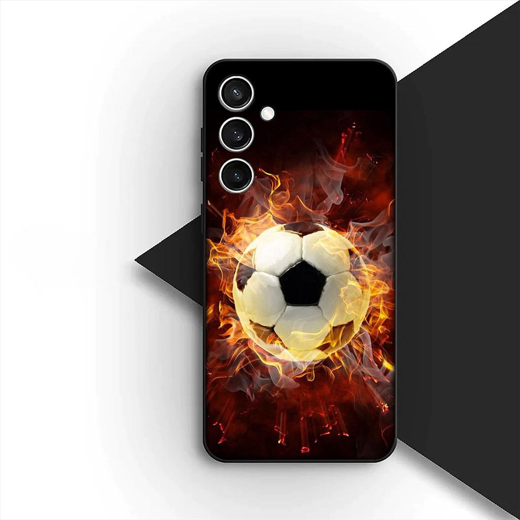 for Samsung Galaxy A35 A36 A55 A26 A05 A06 A14 A50 A51 A53 A54 A12 A13 A23 Phone Case Poster No7 Soccer No 5 7 Football No5
