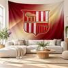 Sunderland Fußball Wandteppich, Weiches Stoff Wandbehang, Dekorative Kulisse Für Schlafzimmer Heim Wandkunst