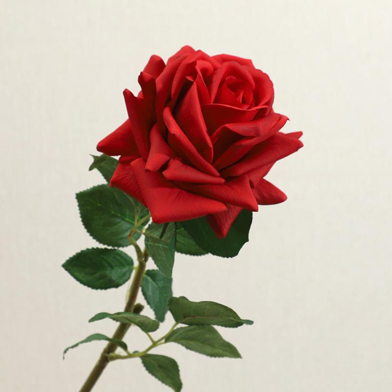 Simulation spring color moisturizing concubine rose, home decoration simulation flower