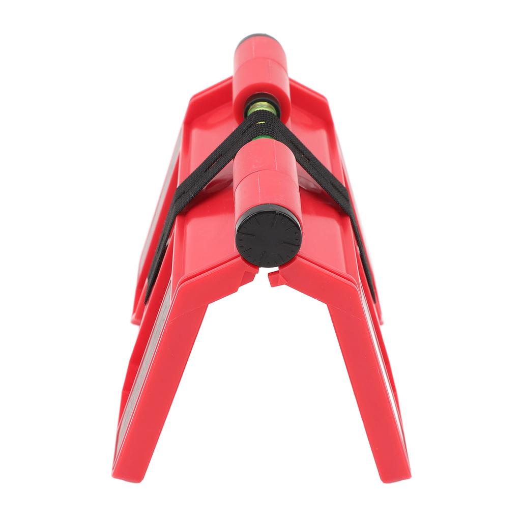 Magnetyczna poziomica słupkowa Profesjonalna Wysoka dokładność 3 fiolki Składane narzędzie poziomicy słupkowej z elastyczną pętlą