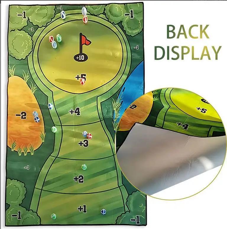 Tourism Parent Child Interactive Leisure Golf Set Leisure Golf Strike Game Pad Outdoor Camping Sports Golf Game Leisure Set