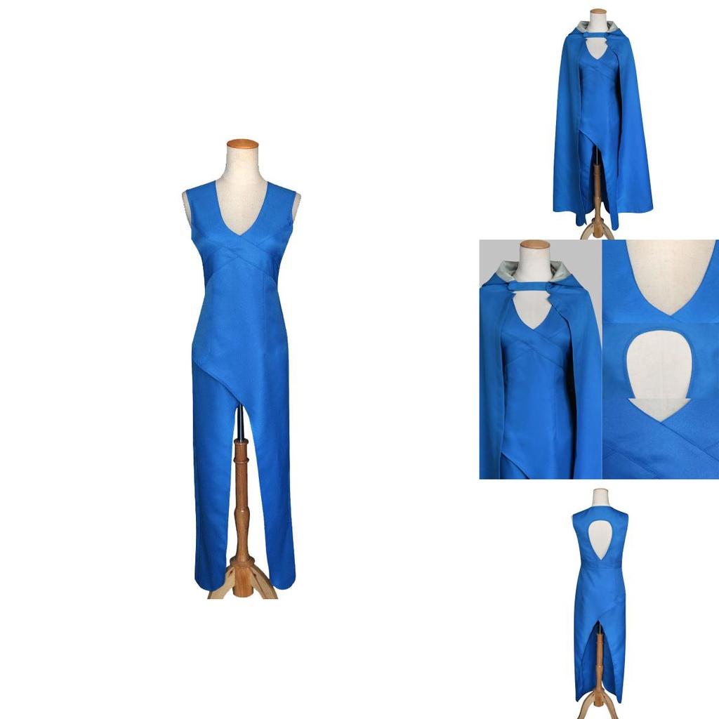 Exquisite Game Of Thrones Daenerys Targaryen Mother Of Dragons Costume Dress Cloak For Women