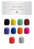 Durable 75mm Washable Microphone Pop Filter Sponge Cover