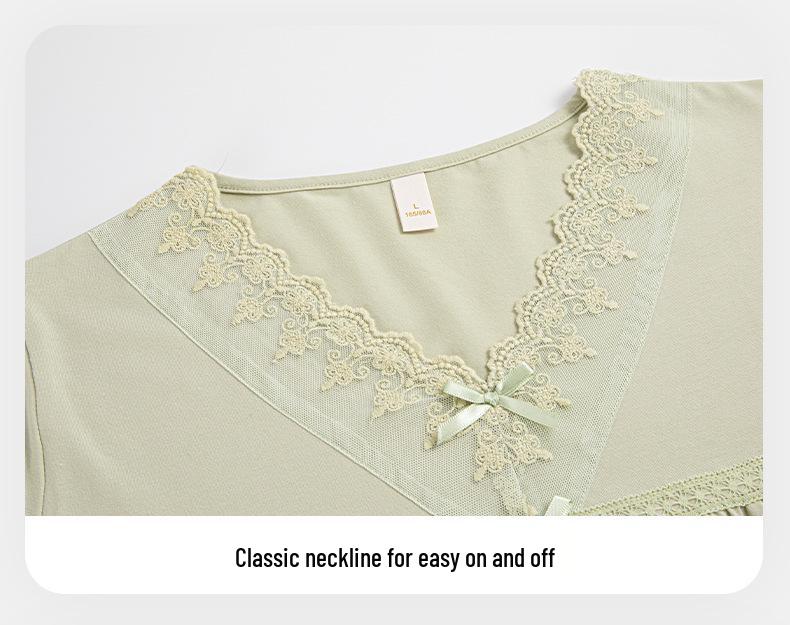 Camice da notte stile palazzo da donna: Elegante Abito Lungo Monocolore per Primavera e Autunno 2026