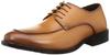 Sarabande Men's 6936 Camel Business Shoes, Lace-Up Leather Shoes, Flexible, Wingtip, U-Tip, Black, Formal Dress Shoes, Size 28.0 Cm, 3E