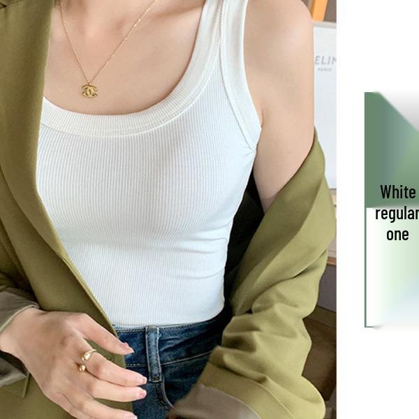Women s Ribbed Slimming Camisole - Summer 2026 Thin, Breathable Tank Top M