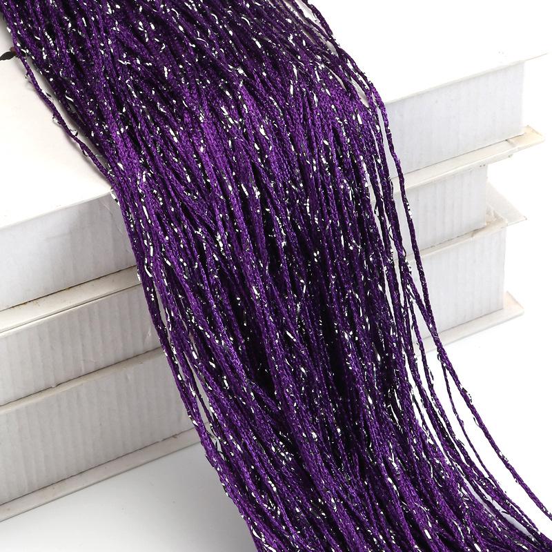 3m Wide Encrypted Silver Wire String Curtain with Tassel - Wedding Decoration & Ceiling Ring