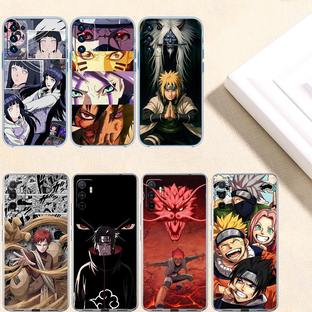 TR19 Naruto Uzumaki Transparent Phone Case for Motorola Moto G7 G8 G9 G84 G85 G73 G24 G15 Z2 Play Power Plus