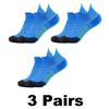 1/3/5 Pairs Men Women Socks Sports Compression Running Protector Ankle Protection High Elastic Pressure Boat Ankle Socks Short