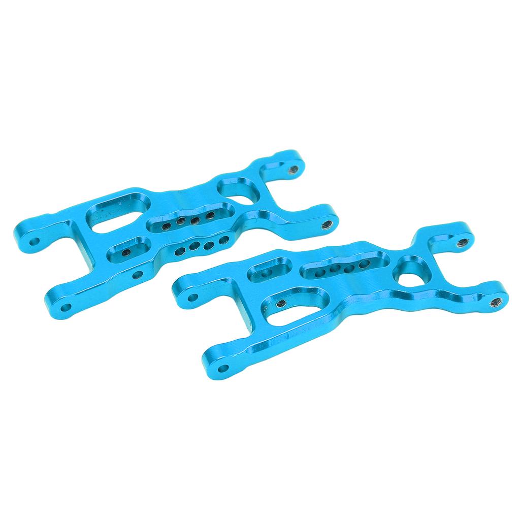 2pcs RC Aluminum Front Lower Suspension Arms for Losi  T 2.0 2  1Celsius18 RC Stadium Truck(Blue )