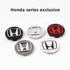 AAAKN1 4PCS 58/69mm Car Hub Cap Decor Sticker Badge Wheel Center Cover Decal Auto Modification Accessories For Honda Civic Accord