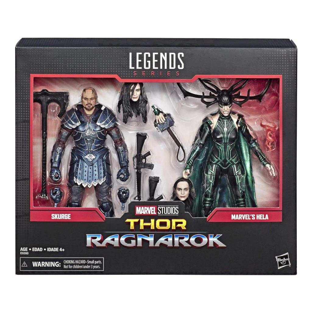 Thor Battle Royale Hasbro Marvel Legends 6inch Action Figure 2 Pack Hela Scourge THOR RAGNAROK 6inch 2PACK HELA SKURGE Movie Latest Marvel MCU Legends