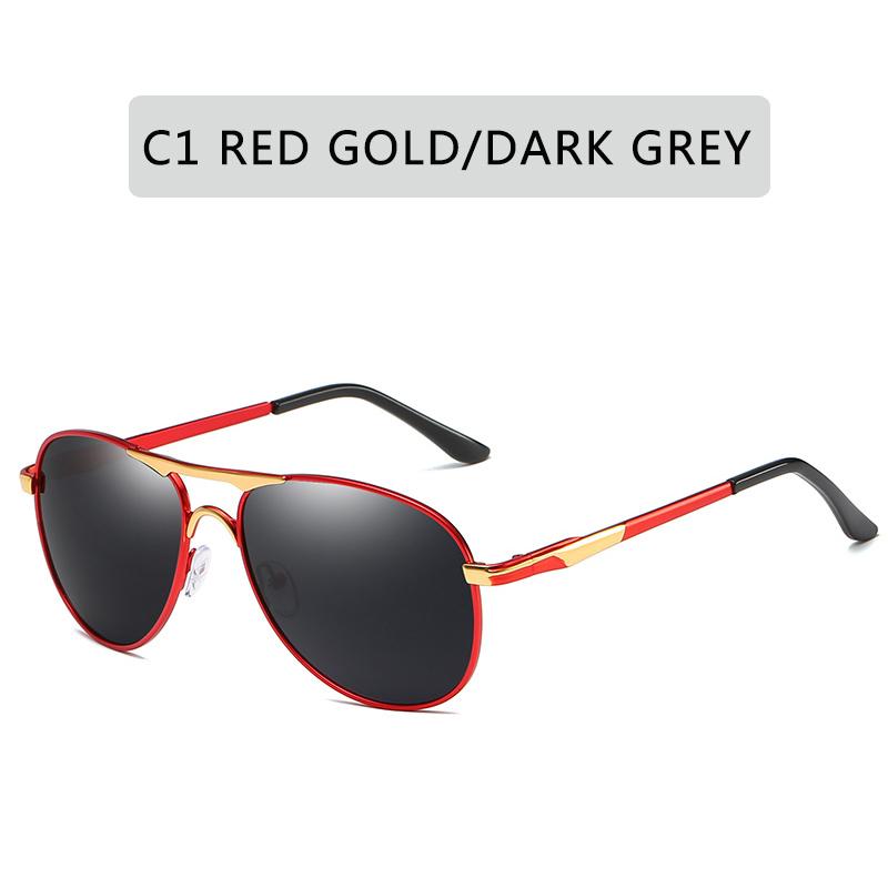 Luxus Herren Polarisierte Sonnenbrille Autofahren Sonnenbrille Männer Frauen Designer Vintage Schwarze Piloten Sonnenbrille UV400