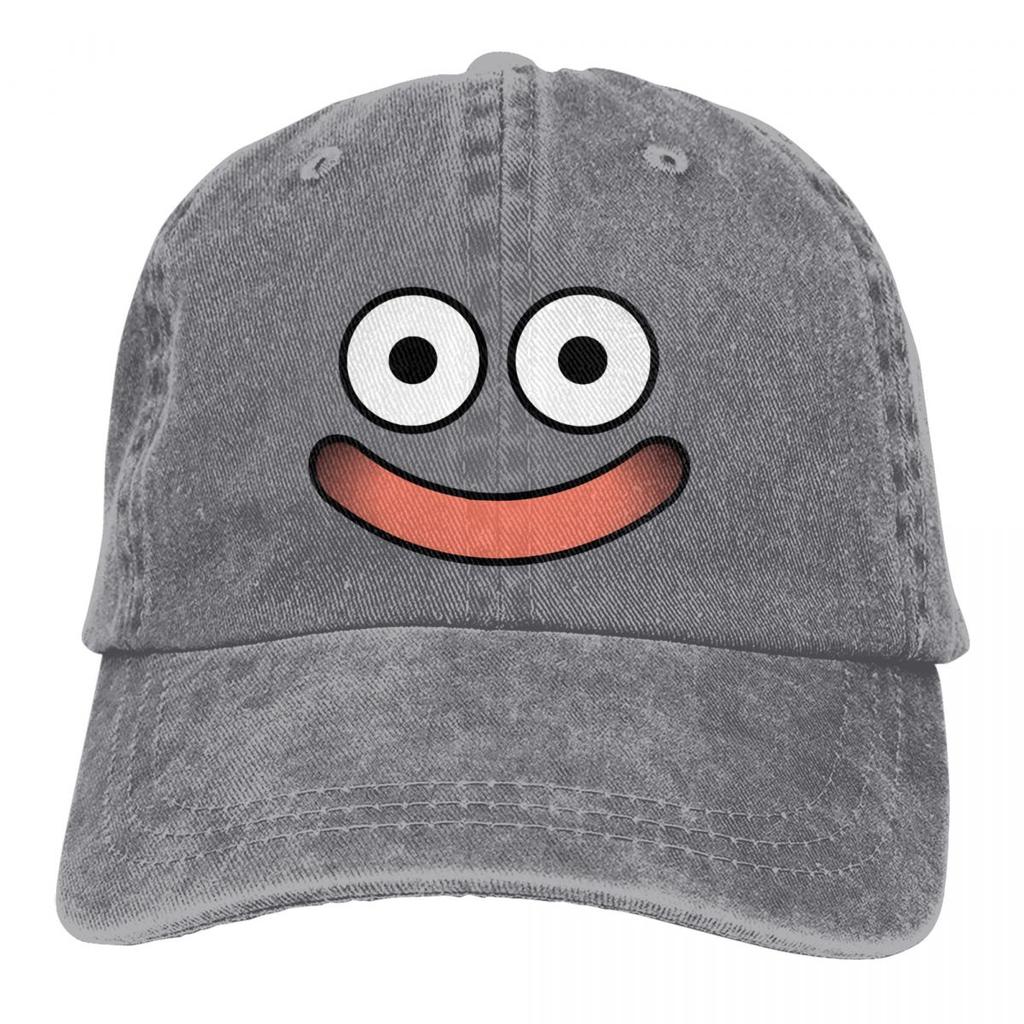 Summer Cap Sun Visor Slime Face Hip Hop Caps Dragon Quest Dragonlord Game Cowboy Hat Peaked Hats