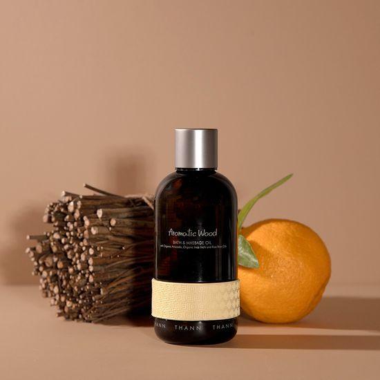Tan Aromatic Wood Bath & Massage Oil 295ml