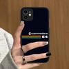 Retro Commodore 64 Phone Case For IPhone 13 12 X XS MAX Pro Max 16 15 11 14 Pro Max Shockproof Matte Cover