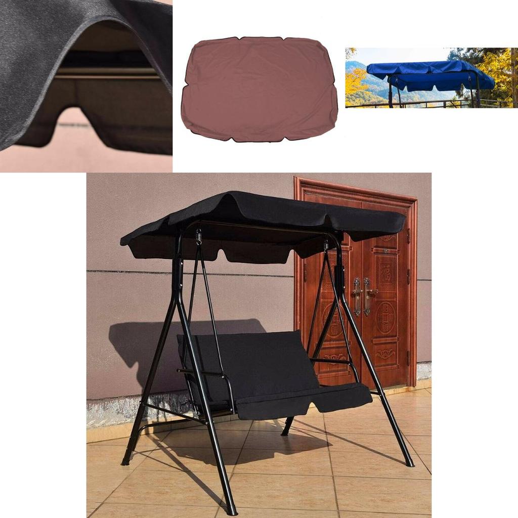 High-quality Polyester Swing Canopy Cover For Two/three-seater Chair