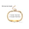Personalize Custom Baby Girls Name Bracelet Stainless Steel Adjustable Kids Bracelet Gift to New Mom
