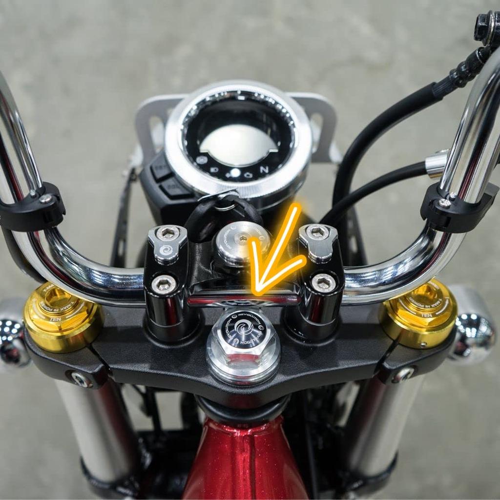 Revolution Steering Stem Nut Stem Bolt Honda Ducks DAX125 Hunter Cab CT125 Monkey 125