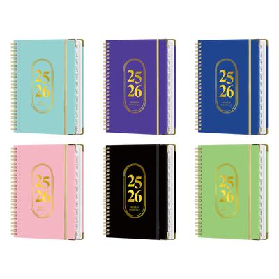 2025-2026 Planner - Weekly And Monthly Planner Spiral Bound,  - 2025 - 2026, Hardcover Calendar Planner Book