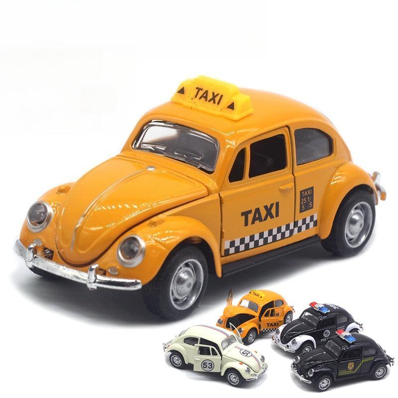 1:32 Beetle Alloy Car Diecasts Metal Classic Toy Model with Pull Back Function Vehicles for Child Gifts