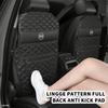 AALU1 Leather Car Back Seat Protector Seat Mud Anti-Child-Kick Pad For Volvo S60 S80 S90 C30 XC40 XC60 XC70 XC90 V40 V60 V90 T6