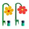 Dancing Daisy Lawn Sprinkler Crazy Daisy Garden Sprinkler 360-Degree Rotating Sun Flower Sprinkler for Watering Yard Plants Kids Pets Playing