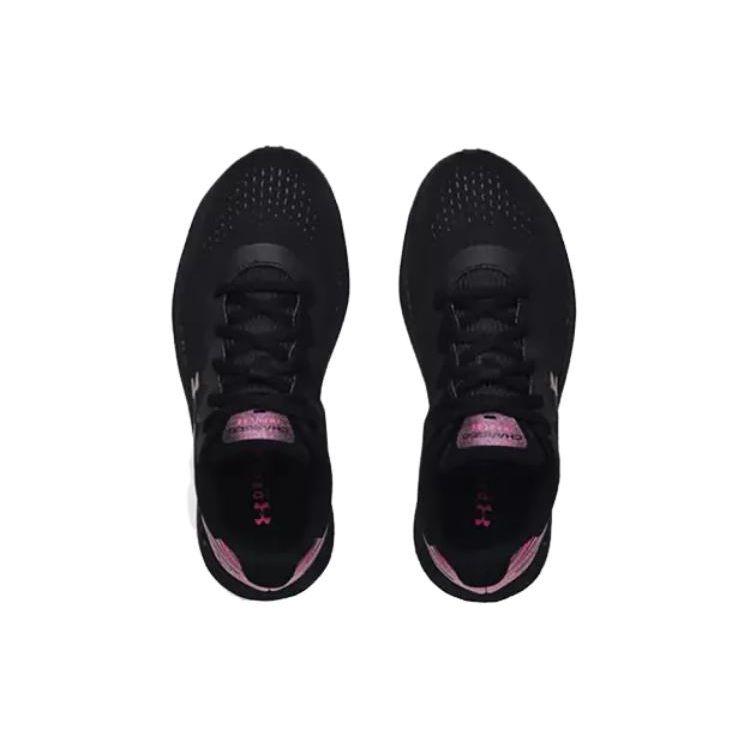 Under Armour  Charged Impulse 2 Chroma Black Purple Women Sneakers Halo-Grey 3025065-001