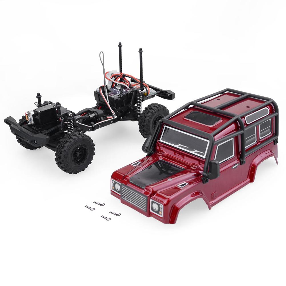 RGT 136240 V2 Mini 1 24 Wireless Control Simulation Climbing for Land Rover D90 RC Off Road Vehicle(Red )