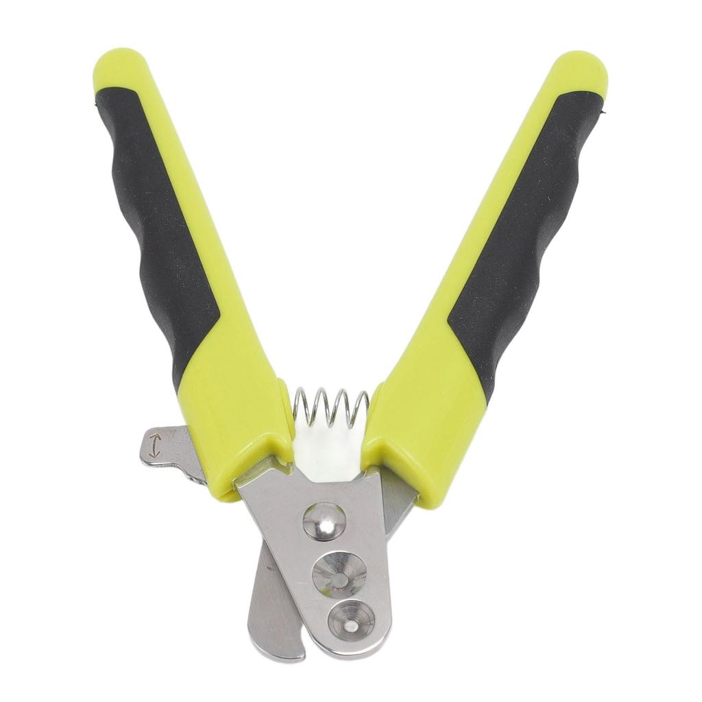 Haustier-Nagelknipser mit doppelten runden Löchern, Klingen aus Edelstahl, ergonomischer Krallenschneider für Katzen, Hunde, Kätzchen