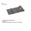 Wheel Anti-slip Parking Mat Wear Resistant Enhanced Grip Compact Portable Design Versatile Heavy-Duty Wheel Stopper Non-Slip Pad