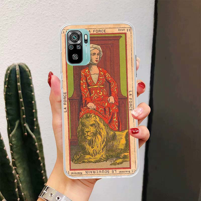 Tarot Cards Reading Art For Xiaomi Poco X7 X6 X5 X4 Nfc F7 Ultra F6 F5 Pro Phone Case F4 Gt F3 M6 M5 M4 M3 5G Fundas Cover Coque