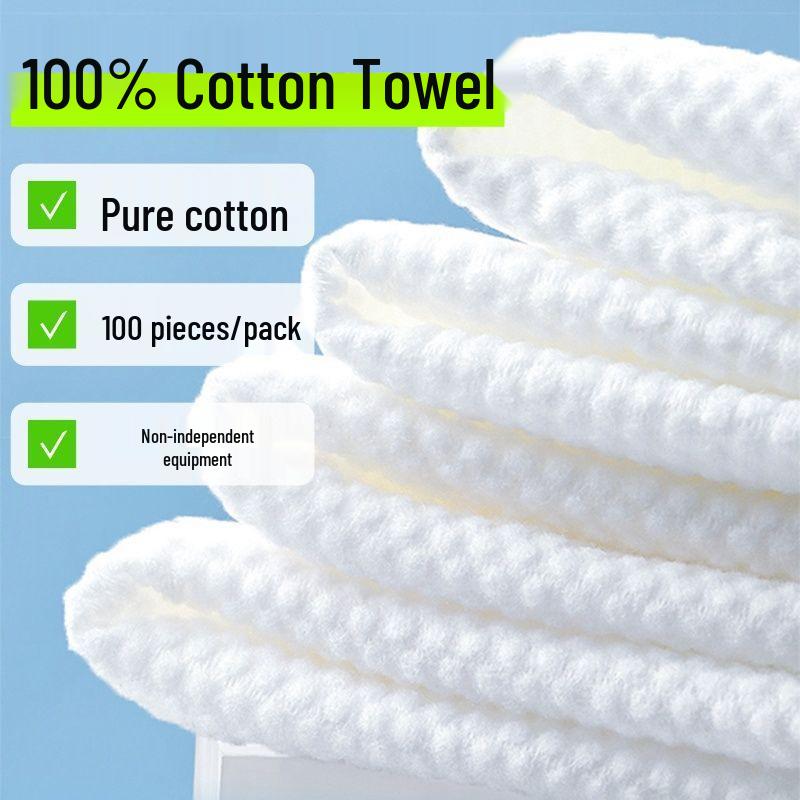 Large Thickened Disposable Beauty Towel for Hairdressing, Face Washing, Foot Care, Massage, Manicure, and Bathing.