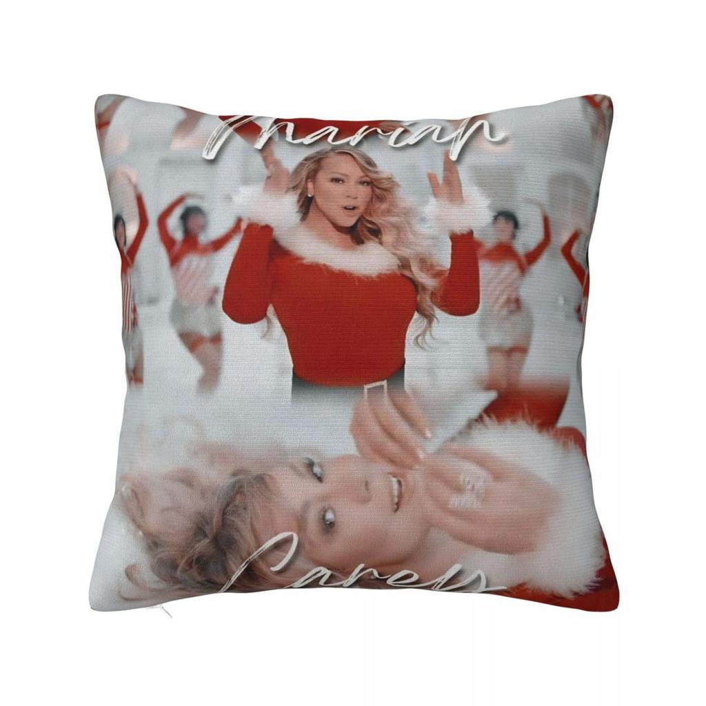 Mariah Carey American Singer Pillow Cover Morden Pillow Case Polyester Graphic Cushion Cover Pillowcases For Living Room Chair