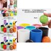 Wooden Counting And Sorting Toy With 12 Color Balls For Preschoolers
