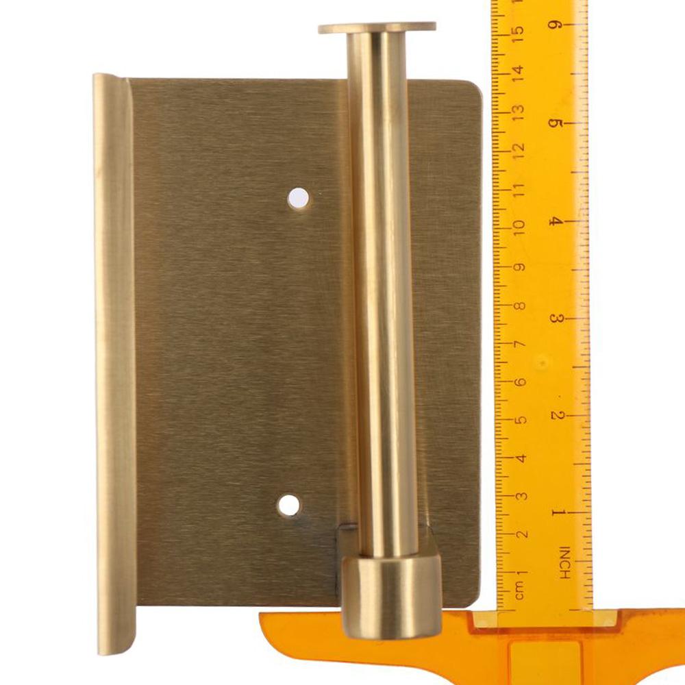 Gold Toilet Paper Holder Stainless Steel Tissue Roll Holder Phone Shelf  Washroom