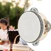 Plastic Tambourine for Kids 6/8/10 Inch Hand Held Percussion Drum Bell Portable Musical Instrument for Outdoor Camping Activity