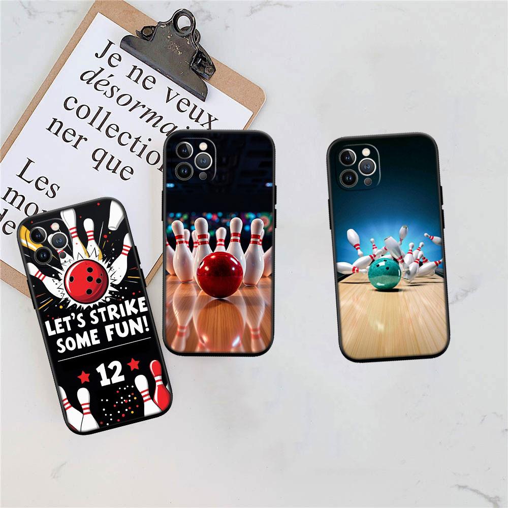 FM10 Bowling Soft Shell Phone Case for OPPO A40 A60 A80 A15 A16 A16K A12 A17 A17K A54 A54S A53 A53S A55 A56 A57 A98 F23