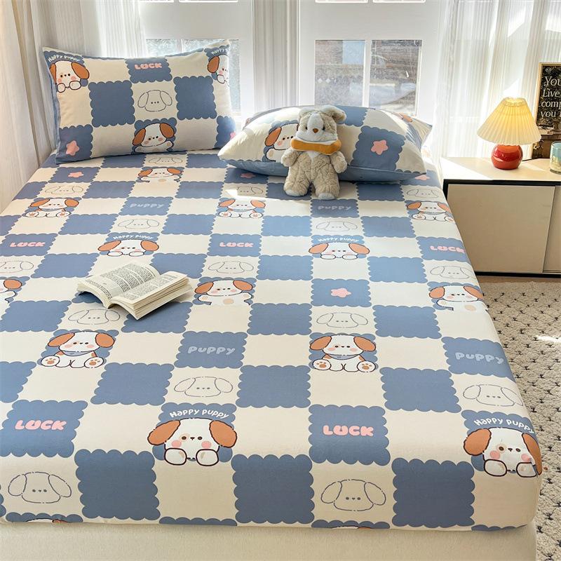 02025 New Cotton Mattress Thickened Ecological Abraded Bedspread, Pure Cotton Bed Cover Simmons Mattress Protective Cover