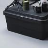 New Arrival Camping Picnic Cargo Box with Lid, Large Capacity Trunk Organizer for Car Storage