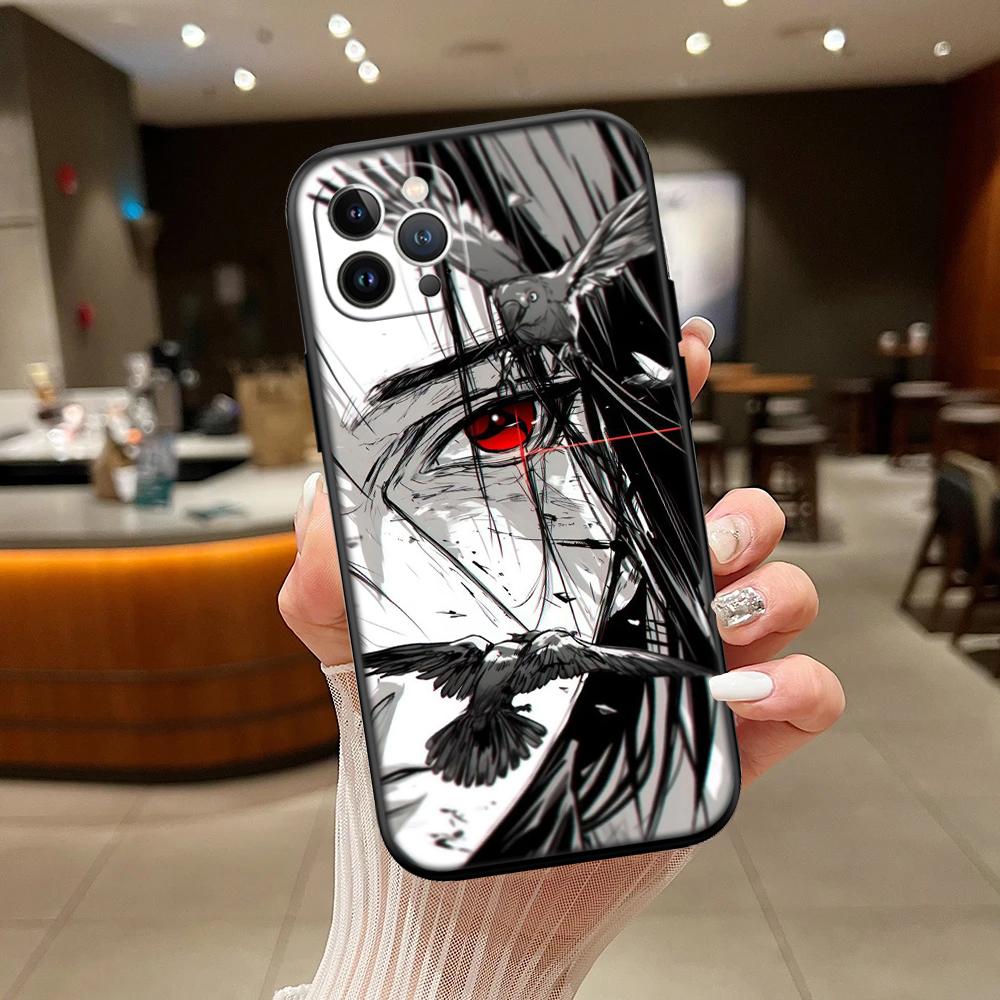 RA25 Naruto Uchiha Itachi New High-End Shell Phone Case for Redmi Note 10 11 12 Pro Max 10S 10C 10T 11A 11S 12S 12C