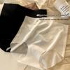 7A High-Waisted Seamless Butt-Lifting Ice Silk Panties for Women, Ultra-Thin & Breathable, Nude Feel, Summer Briefs with 100% Cotton Crotch